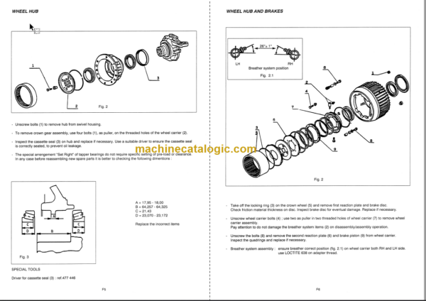 Manitou MLT 523 Series 2-3 Repair Manual