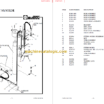 MANITOU 7300 Series Parts Manual