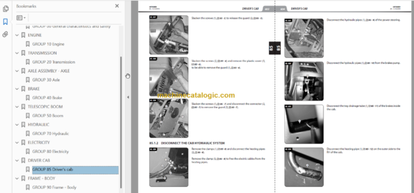 Manitou MRT 1440 EASY 400 ST3B S1 REPAIR MANUAL