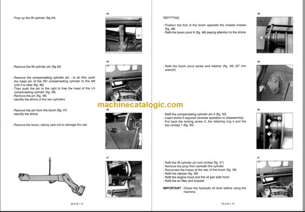 Manitou MLT 523 Series 2-3 Repair Manual