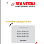 Manitou MRT 1640 EASY 400 ST3B S1 REPAIR MANUAL