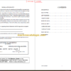 MANITOU 6400 Series Parts Manual