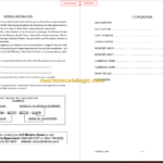 MANITOU 6400 Series Parts Manual