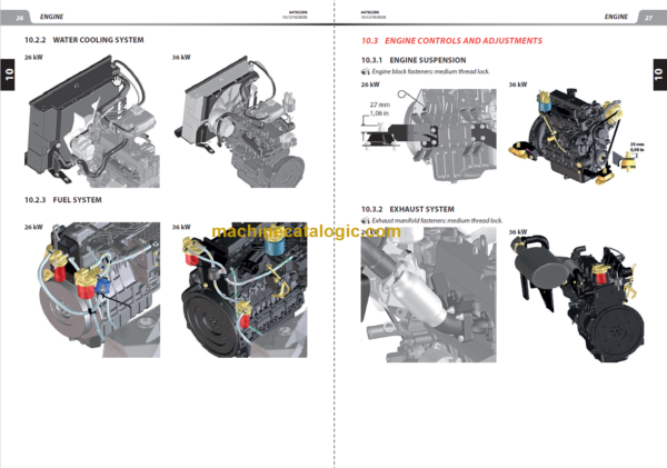 MANITOU MSI-X 25 D K ST3A S1 REPAIR MANUAL