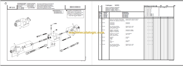 MANITOU MC 50 POWERSHIFT S3-E2 PARTS CATALOGUE