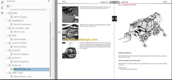 Manitou MRT 1640 EASY 400 ST3B S1 REPAIR MANUAL