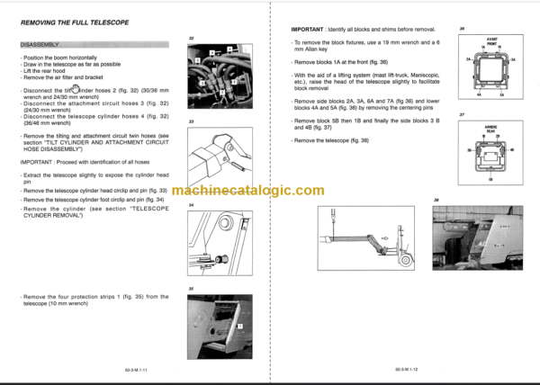 Manitou MLT 526 Series 2-3 Repair Manual