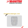 MANITOU MSI-X 30 D K ST3A S1 REPAIR MANUAL
