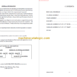 MANITOU 3500 Series Parts Manual