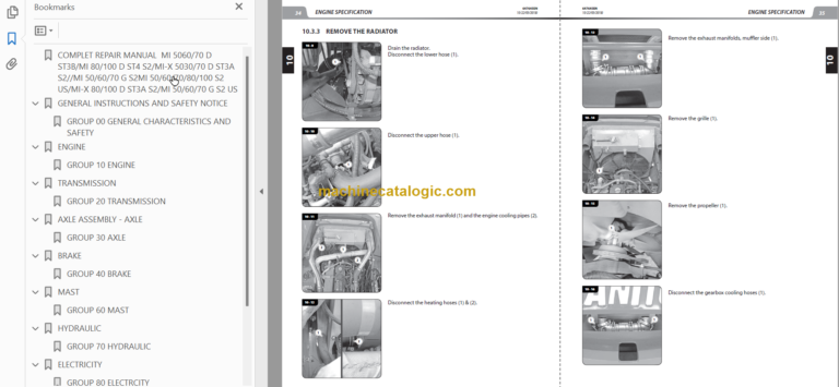 MANITOU MI 60 D ST3B S2 REPAIR MANUAL