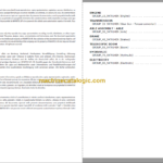 Manitou MLT 626 Repair Manual