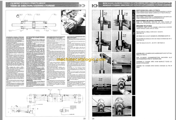 Manitou MLT 626 Repair Manual