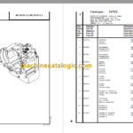 MANITOU MC 60 POWERSHIFT S3-E2 PARTS CATALOGUE