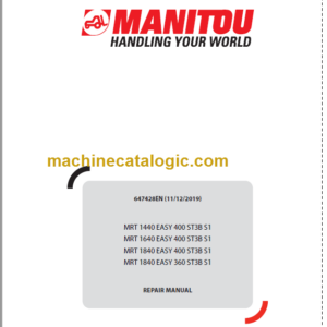 Manitou MRT 1840 EASY 400 ST3B S1 REPAIR MANUAL