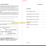 MANITOU 5600 Series Parts Manual