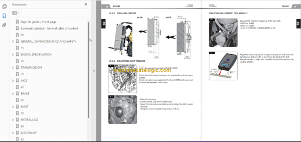 MANITOU MSI-X 35 D K ST3A S1 REPAIR MANUAL