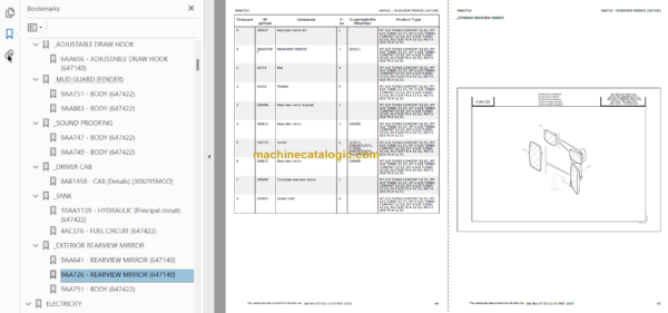 Manitou MLT-X 625-75 H S1 E3 Parts Catalogue