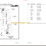 MANITOU 5600 Series Parts Manual