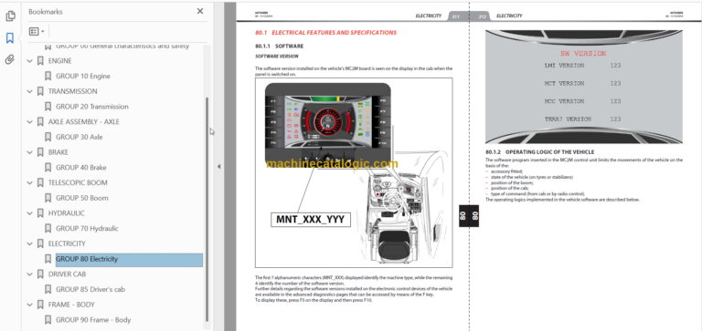 Manitou MRT 1840 EASY 400 ST3B S1 REPAIR MANUAL