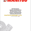 Manitou MLT 725 Series 2-3 Repair Manual