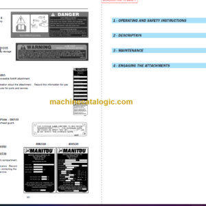 Manitou MLT 735 120 LSU S4-E3 Operator’s Manual