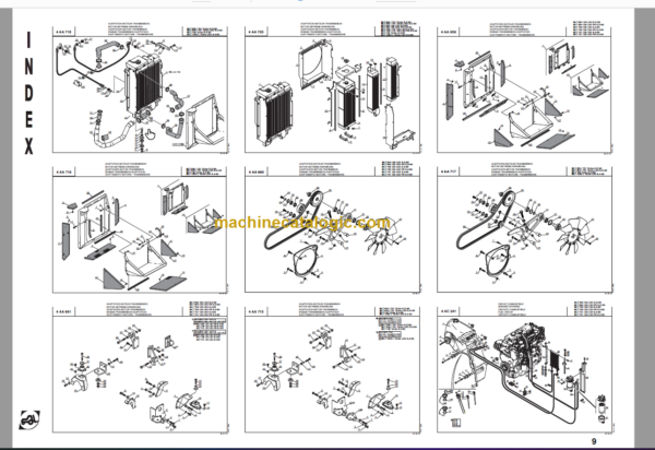 Manitou MLT 735 120 LSU S4-E3 PARTS MANUAL