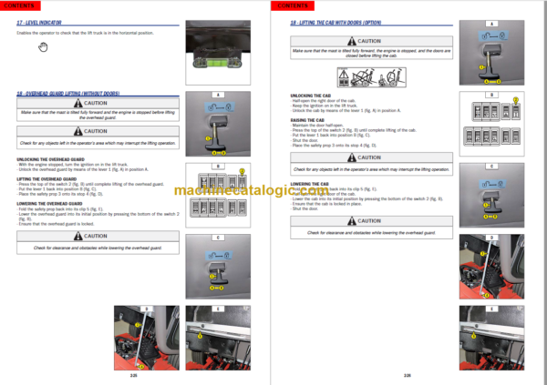 MANITOU MSI30 D Turbo S2-E3 OPERATOR’S MANUAL