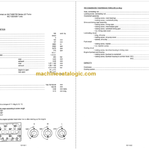 Manitou MLT 626 Series 2-3 Repair Manual