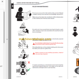 Manitou MLT 1035 S6-E3 Repair Manual