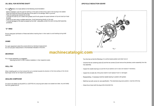 Manitou MLT 725 Series 2-3 Repair Manual