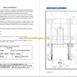 MANITOU 8300 Series Parts Manual