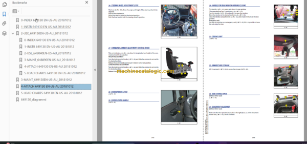 MHT 10180 MINING 129M ST4 S1 OPERATOR'S MANUAL