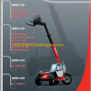 Manitou MLT 634 T LSU SERIE F-E3 Repair Manual