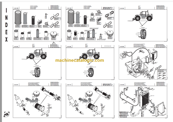 Manitou MLT 735 120 LSU Series 4-E3 PARTS MANUAL