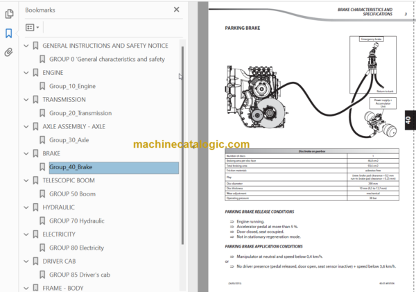 Manitou MLT 1040 137 ST3B Repair Manual