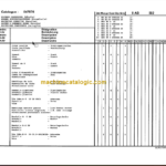 MANITOU MSI20D 25D 30D S2-E2 PARTS CATALOGUE