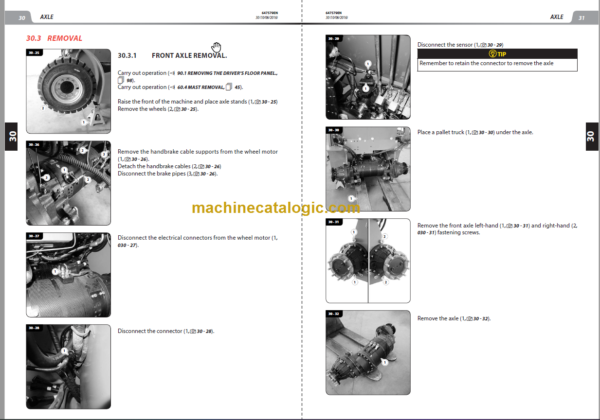 MANITOU ME 430 80V S3 REPAIR MANUAL