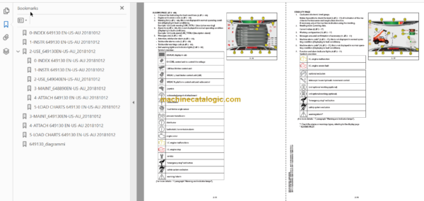 MHT 10230 MINING 129M ST4 S1 OPERATOR'S MANUAL