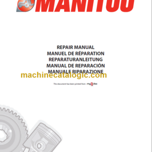 Manitou ML 635 MLT845 MLT940 MT1235 MT1435 S2 S3 E3 Repair Manual