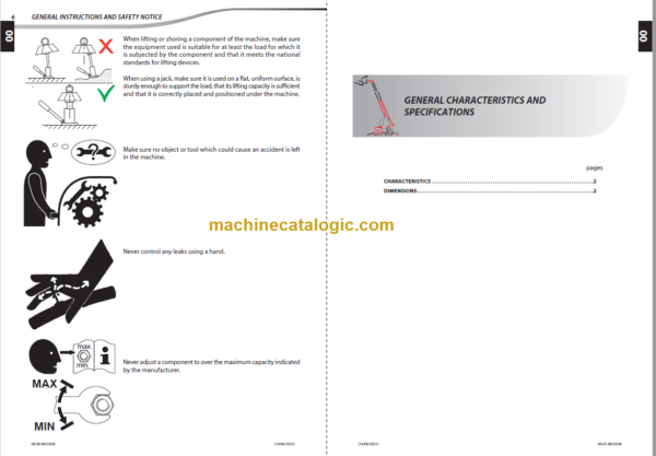 Manitou MRT 3255 PRIVILEGE 647488EN REPAIR MANUAL