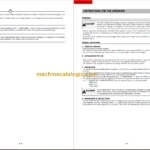 MANITOU MSI 30 LPG Series 2-E OPERATOR'S MANUAL