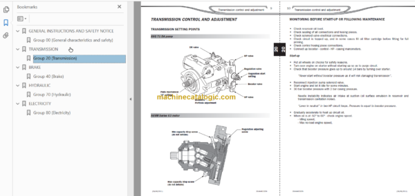 Manitou ML 635T MLT 845 940 MT1235 MT1435 S2-E3 MT940 MLT845 MT1235 MT1435 Repair Manual 647018EN