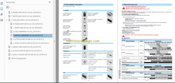 MHT-X 10230 MINING 129M ST3A S1 OPERATOR'S MANUAL