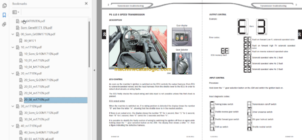 Manitou MLT 735 T LSU Repair Manual