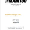 Manitou MVT 1230 L Comfort Line Repair Manual