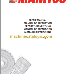 Manitou MLT 845-120 H SERIES 4-E3 Repair Manual