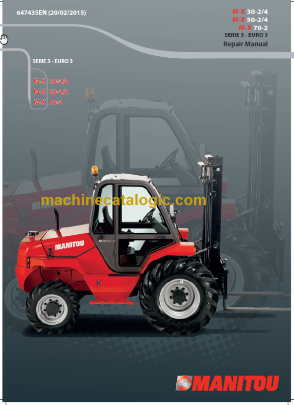 MANITOU M-X 50-2 4 S3-EURO 3 REPAIR MANUAL