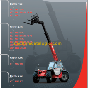 Manitou MLT 741 H T LSU Repair Manual