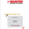 MANITOU ME 425 80V S3 OPERATORS MANUAL RU