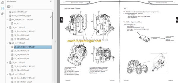 Manitou MLT 741 H T LSU Repair Manual